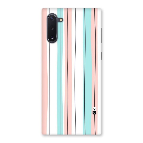 Pastel Tri Stripes Back Case for Galaxy Note 10