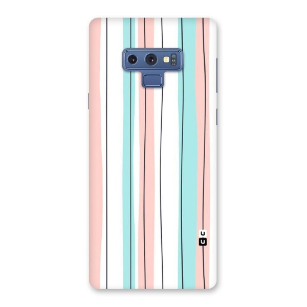 Pastel Tri Stripes Back Case for Galaxy Note 9