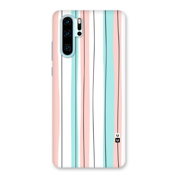 Pastel Tri Stripes Back Case for Huawei P30 Pro