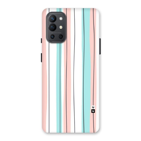 Pastel Tri Stripes Back Case for OnePlus 9R