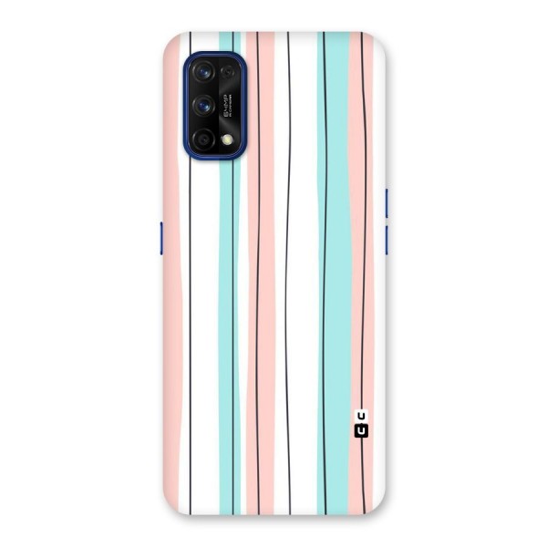 Pastel Tri Stripes Back Case for Realme 7 Pro