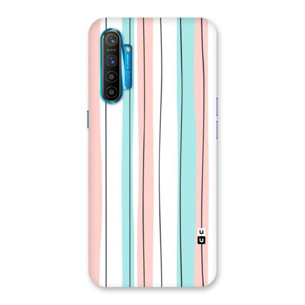 Pastel Tri Stripes Back Case for Realme XT