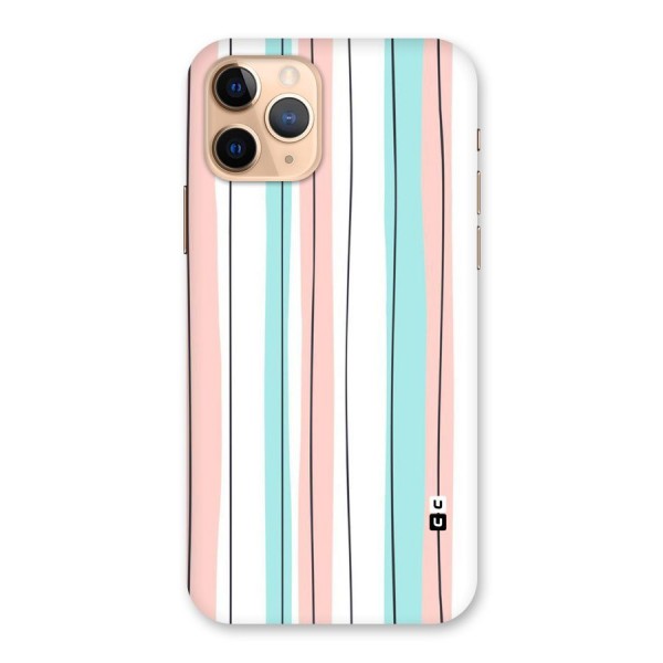 Pastel Tri Stripes Back Case for iPhone 11 Pro