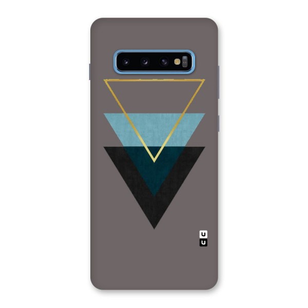 Pastel Triangle Back Case for Galaxy S10 Plus