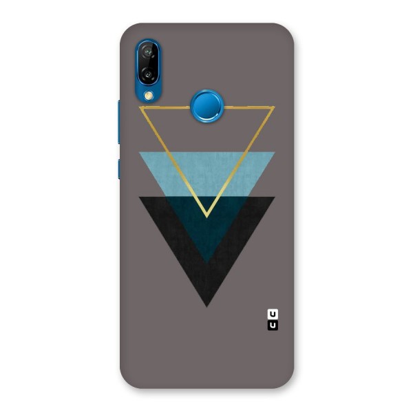 Pastel Triangle Back Case for Huawei P20 Lite