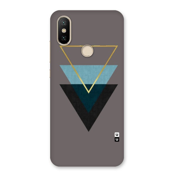 Pastel Triangle Back Case for Mi A2