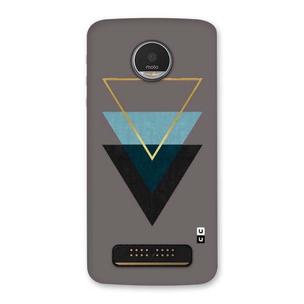 Pastel Triangle Back Case for Moto Z Play