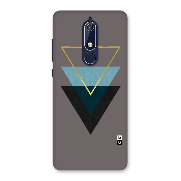 Pastel Triangle Back Case for Nokia 5.1