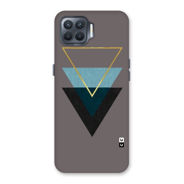 Pastel Triangle Back Case for Oppo F17 Pro