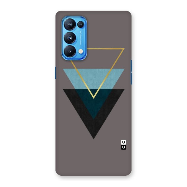 Pastel Triangle Back Case for Oppo Reno5 Pro 5G