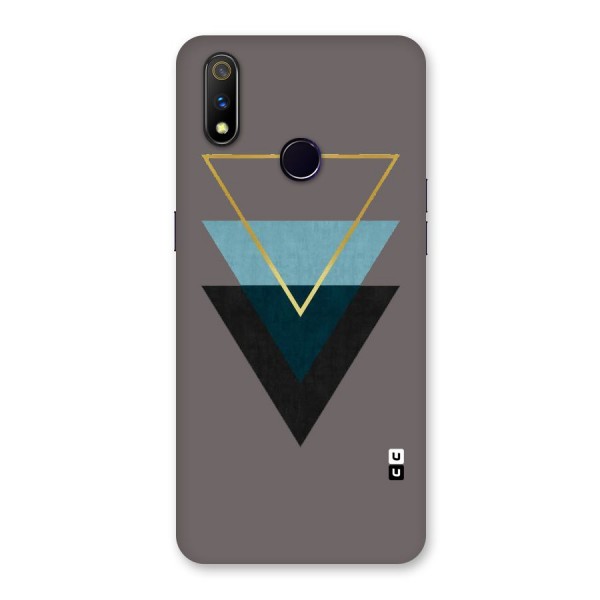 Pastel Triangle Back Case for Realme 3 Pro