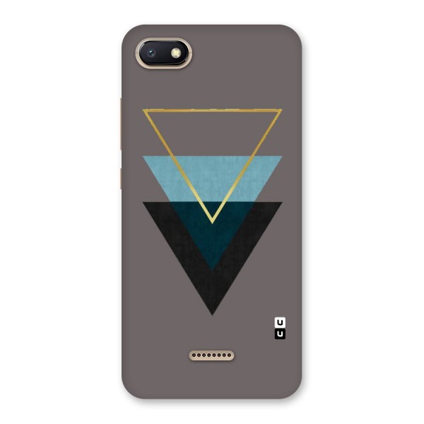 Pastel Triangle Back Case for Redmi 6A