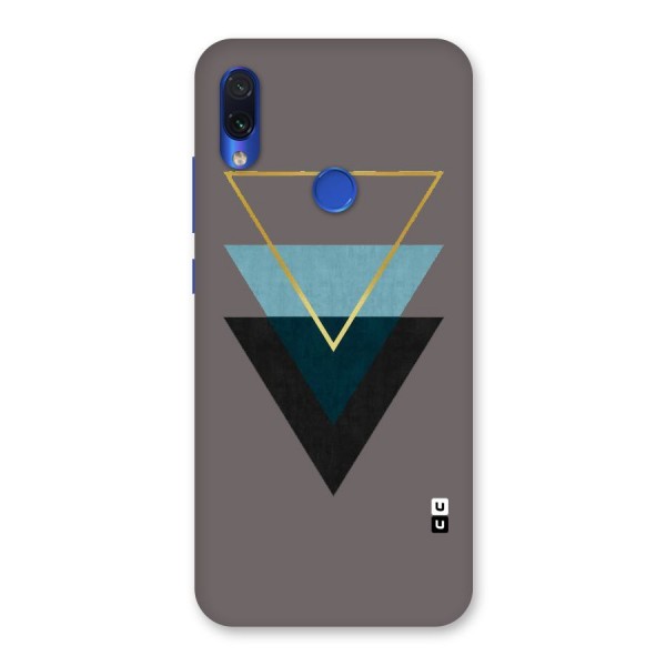 Pastel Triangle Back Case for Redmi Note 7