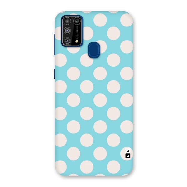 Pastel White Polka Dots Back Case for Galaxy F41