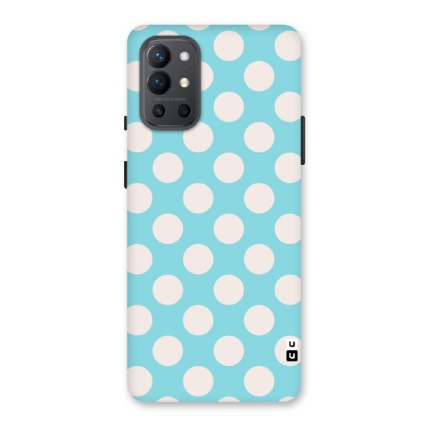 Pastel White Polka Dots Back Case for OnePlus 9R