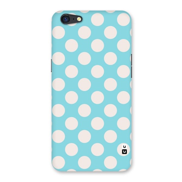 Pastel White Polka Dots Back Case for Oppo A71