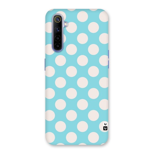 Pastel White Polka Dots Back Case for Realme 6