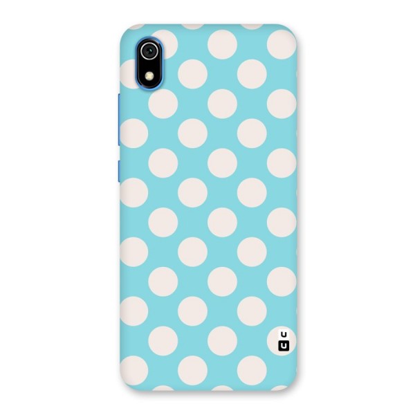 Pastel White Polka Dots Back Case for Redmi 7A