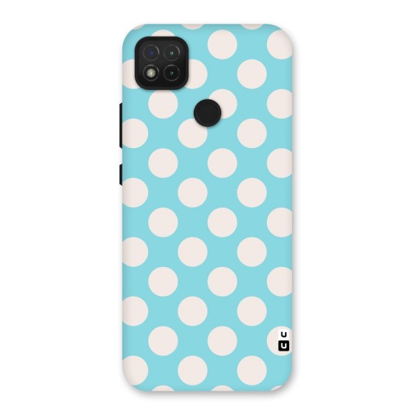 Pastel White Polka Dots Back Case for Redmi 9C