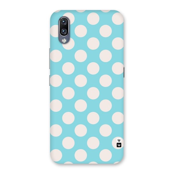 Pastel White Polka Dots Back Case for Vivo NEX