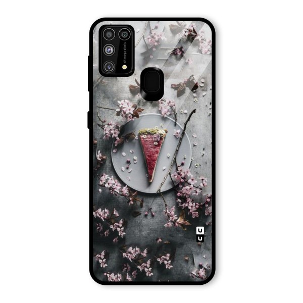 Pastry Florals Glass Back Case for Galaxy F41