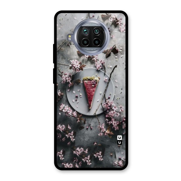 Pastry Florals Glass Back Case for Mi 10i