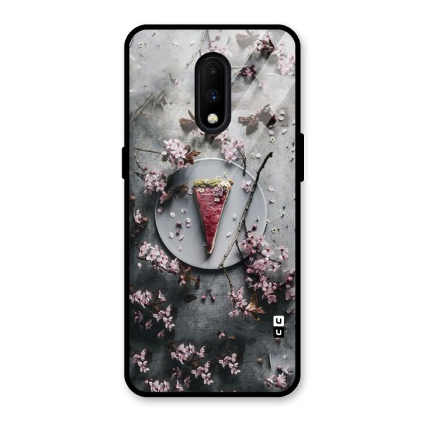 Pastry Florals Glass Back Case for OnePlus 7