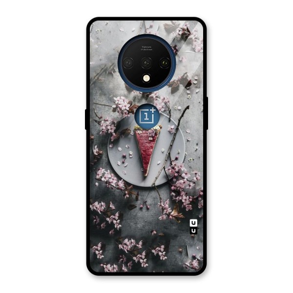 Pastry Florals Glass Back Case for OnePlus 7T