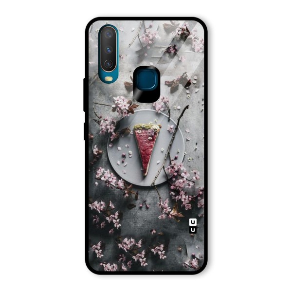 Pastry Florals Glass Back Case for Vivo Y15