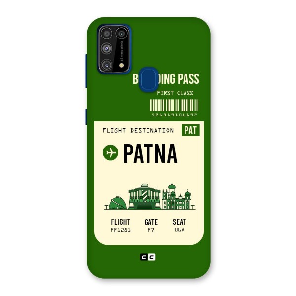 Patna Boarding Pass Back Case for Galaxy F41