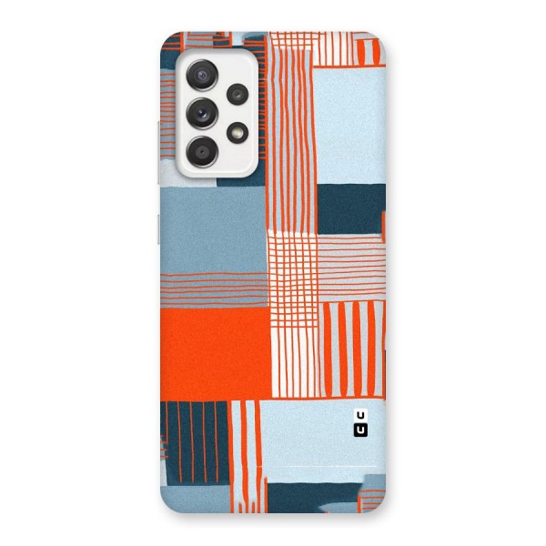 Pattern In Lines Back Case for Galaxy A52