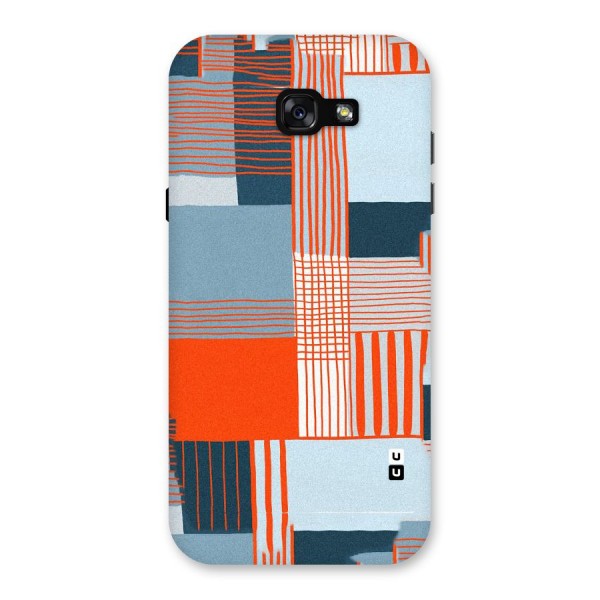 Pattern In Lines Back Case for Galaxy A7 (2017)