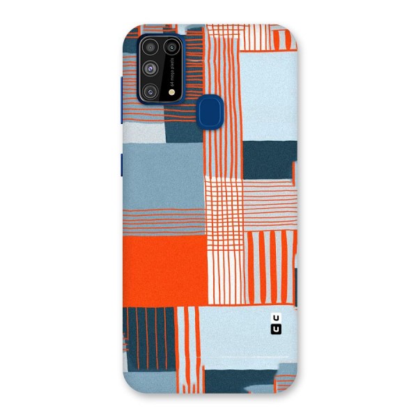 Pattern In Lines Back Case for Galaxy F41