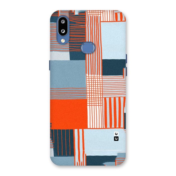 Pattern In Lines Back Case for Galaxy M01s