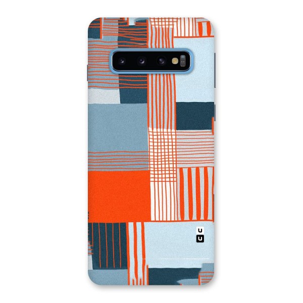 Pattern In Lines Back Case for Galaxy S10