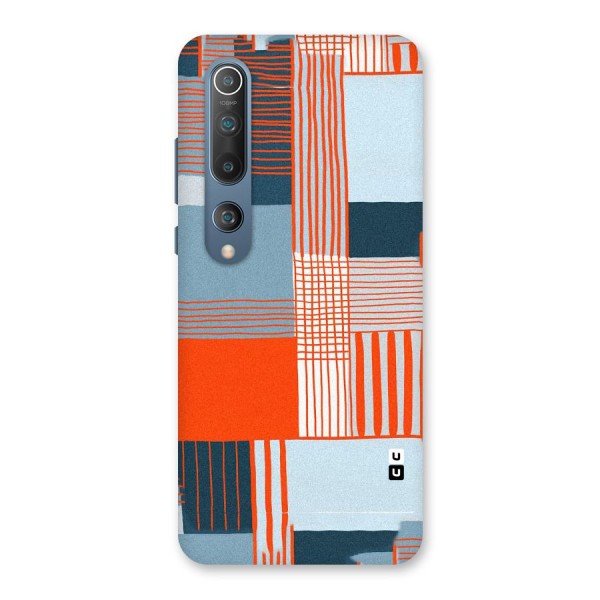 Pattern In Lines Back Case for Mi 10