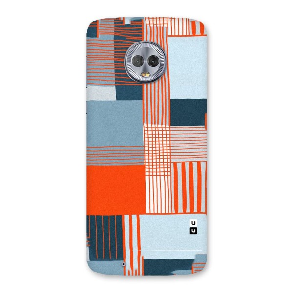 Pattern In Lines Back Case for Moto G6