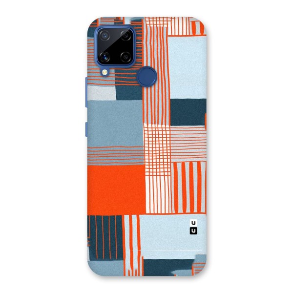 Pattern In Lines Back Case for Realme C12