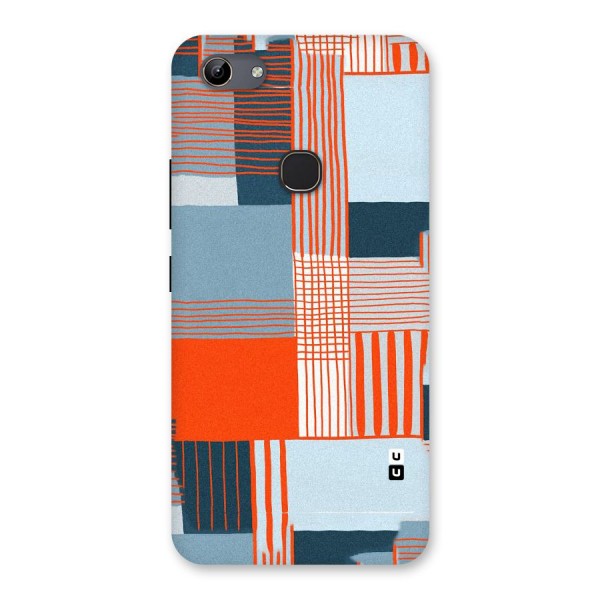 Pattern In Lines Back Case for Vivo Y81