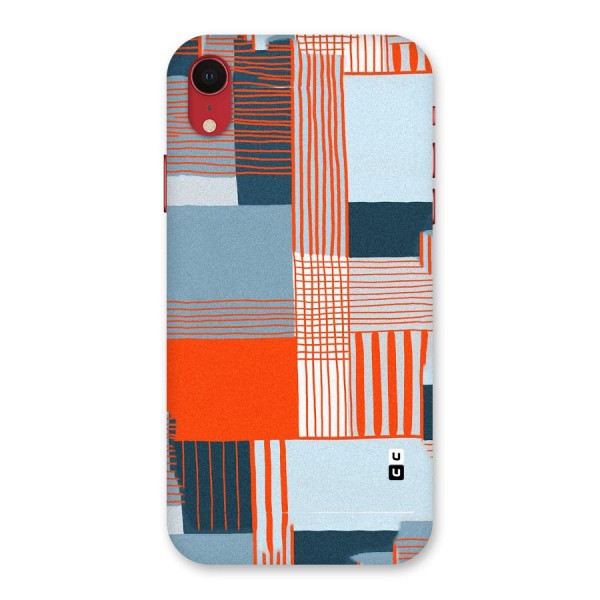 Pattern In Lines Back Case for iPhone XR