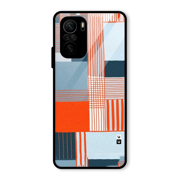 Pattern In Lines Glass Back Case for Mi 11x