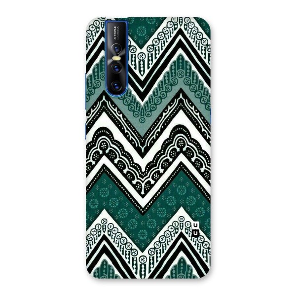 Patterned Chevron Back Case for Vivo V15 Pro