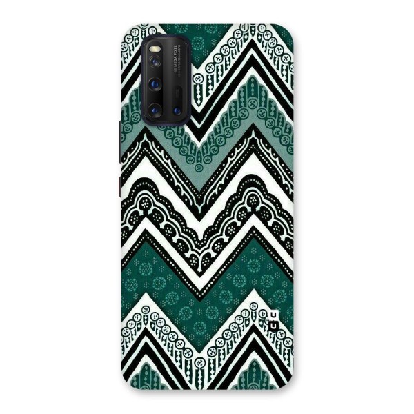 Patterned Chevron Back Case for Vivo iQOO 3