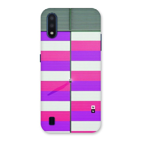 Patterns City Back Case for Galaxy M01