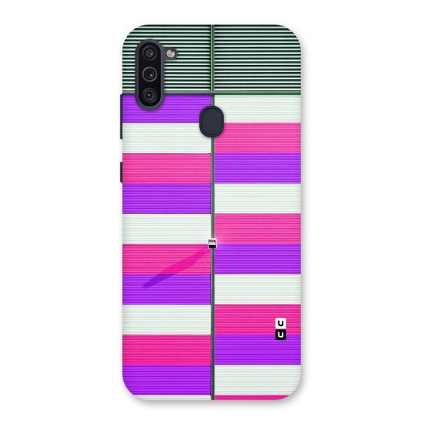 Patterns City Back Case for Galaxy M11