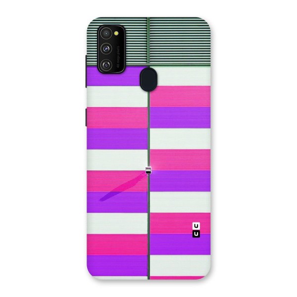 Patterns City Back Case for Galaxy M21