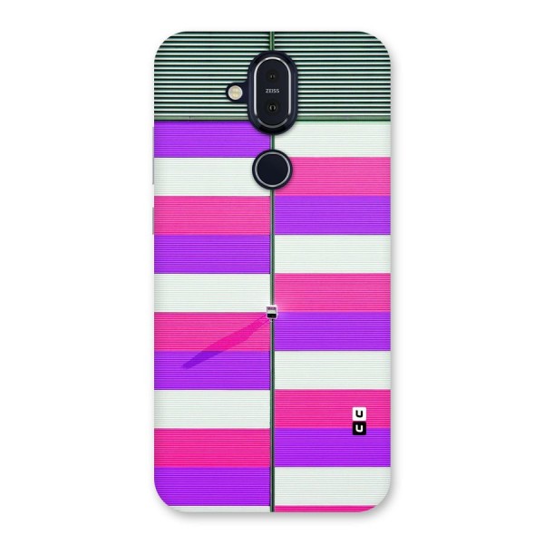 Patterns City Back Case for Nokia 8.1