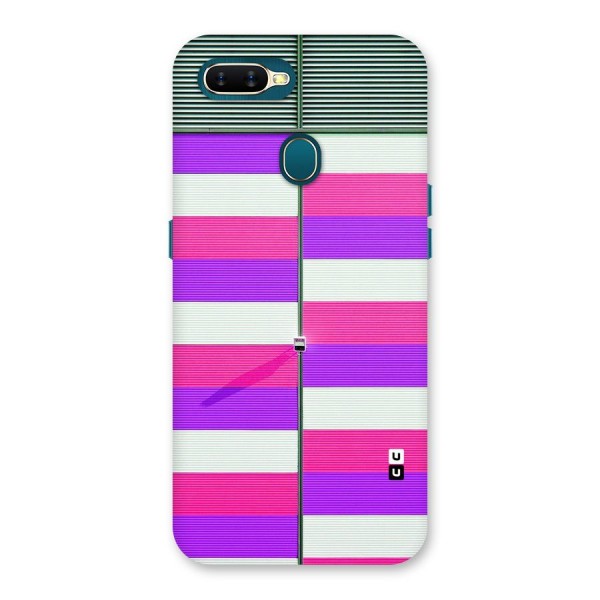 Patterns City Back Case for Oppo A12