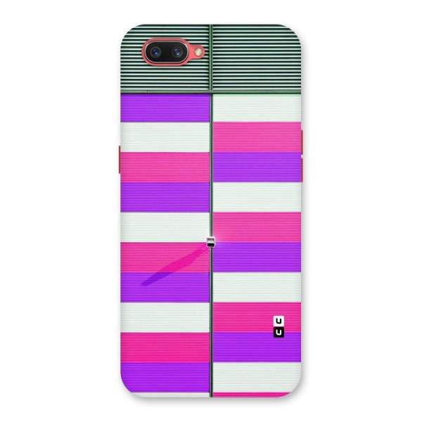 Patterns City Back Case for Oppo A3s