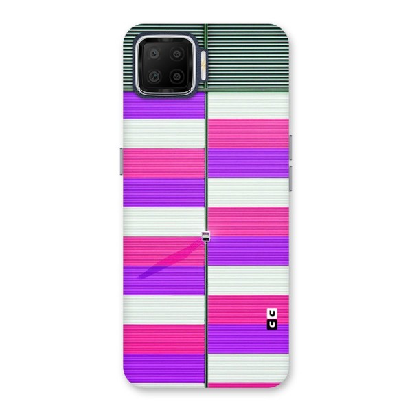 Patterns City Back Case for Oppo F17